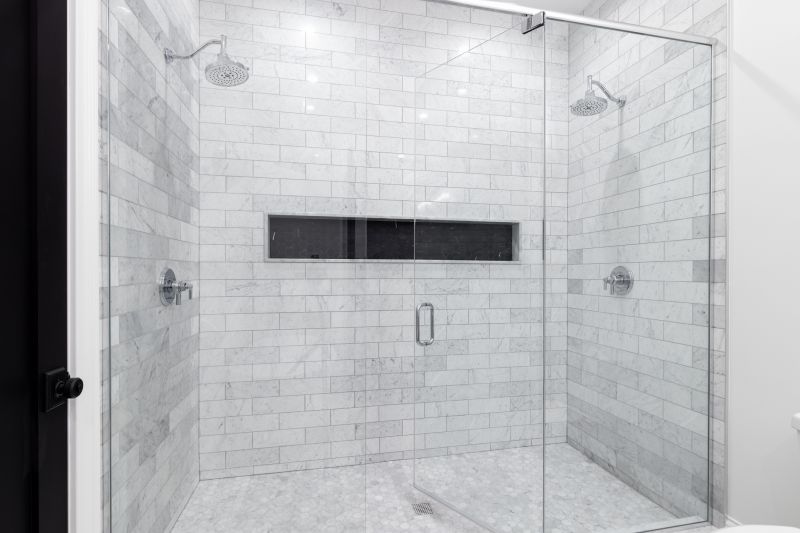 Tile Surround Shower